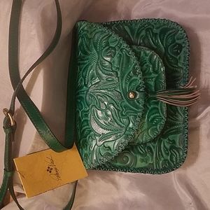 Patricia Nash Beaumont c/b soft green as is